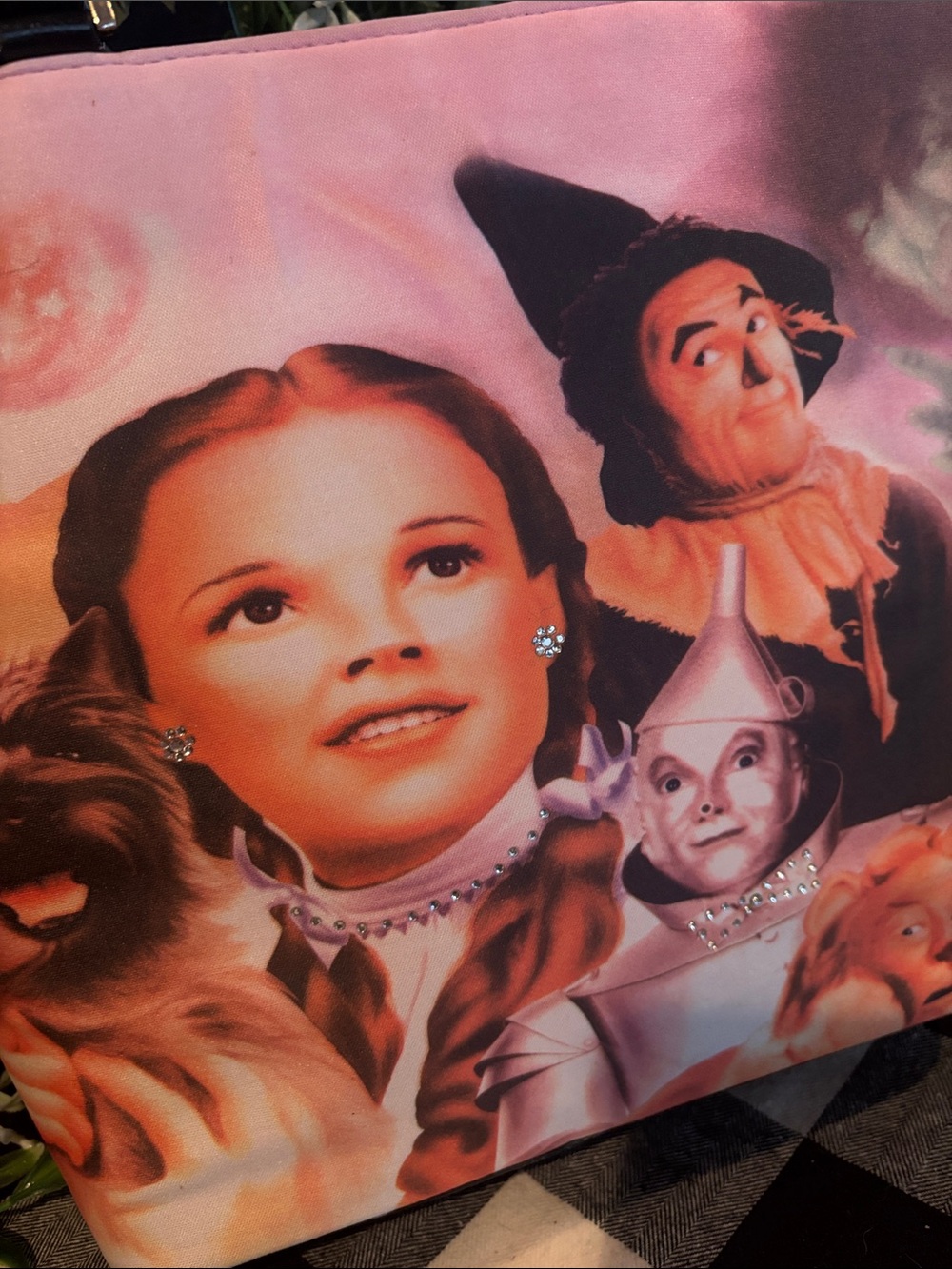 Novelty Wizard of Oz Canvas Tote Bag with Black Handles - Picture 2 of 8